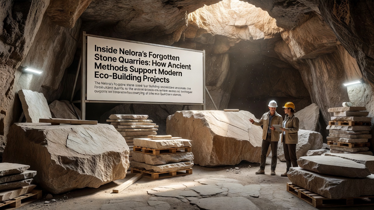 Inside Nelora's Forgotten Stone Quarries: How Ancient Methods Support Modern Eco-Building Projects